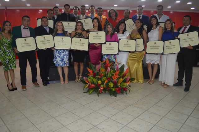 Grupo de graduados.